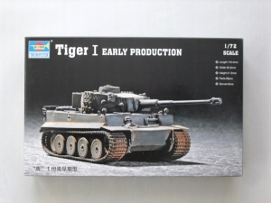TRUMPETER 1/72 07242 TIGER I EARLY PRODUCTION
